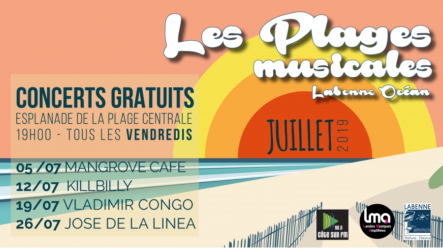 Groupe Plages Musicales accompagné par Landes Musiques Amplifiées